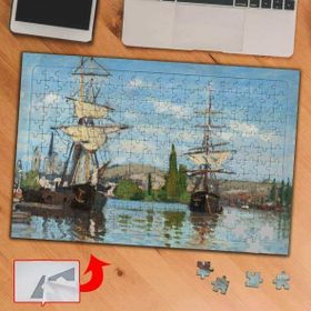 397 Sürülen Gemiler Monet 240 Parça Puzzle Yapboz Tablo