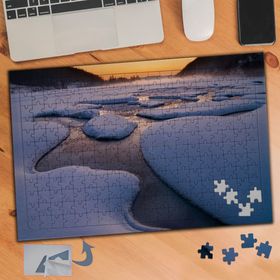 398 Buzul Parçaları Doğa 240 Parça Puzzle Yapboz Tablo