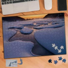 398 Buzul Parçaları Doğa 240 Parça Puzzle Yapboz Tablo