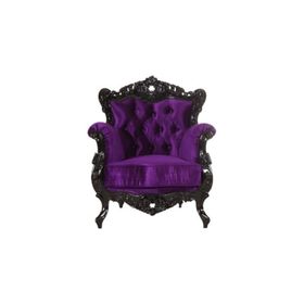 3A Mobilya Black And Purple Berjer