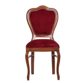 3A Mobilya Bordo Oyma Sandalye