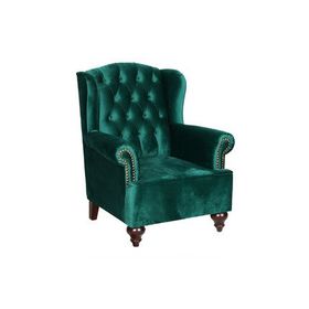 3A Mobilya Green Silk Berjer