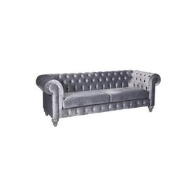 3A Mobilya Grey Chesterfield