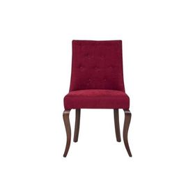 3A Mobilya Kapitone Lükens Bordo Sandalye