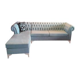 3A Mobilya L Kanepe Chesterfield
