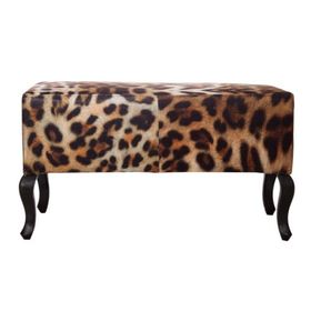 3A Mobilya Leopar Desenli Puf