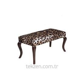 3A Mobilya Leopar Desenli Puf