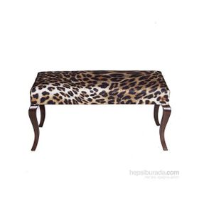 3A Mobilya Leopar Desenli Puf