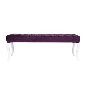 3A Mobilya Lükens Purple Puf Sehpa