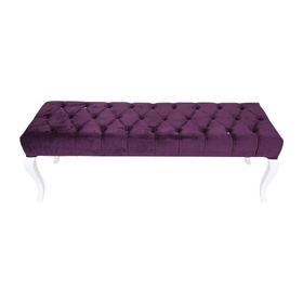 3A Mobilya Lükens Purple Puf Sehpa