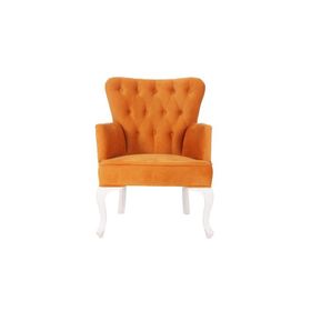 3A Mobilya Orange Kapitone Midi Berjer