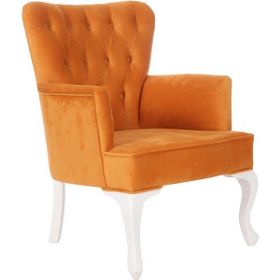 3A Mobilya Orange Kapitone Midi Berjer