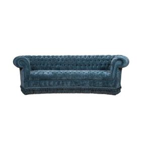 3A Mobilya Petreol Green Chesterfield