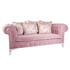 3A Mobilya Pink Dream Chesterfield Kanepe