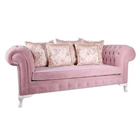 3A Mobilya Pink Dream Chesterfield Kanepe