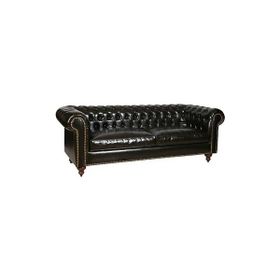 3A Mobilya Pullap Dark Green Chesterfield