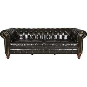 3A Mobilya Pullap Dark Green Chesterfield