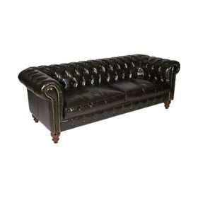 3A Mobilya Pullap Dark Green Chesterfield