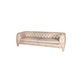 3A Mobilya Real Leather Chesterfield