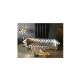 3A Mobilya Silver Chesterfield