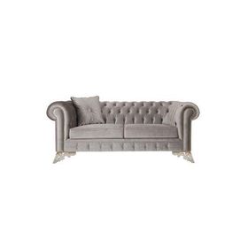 3A Mobilya Silver Chesterfield