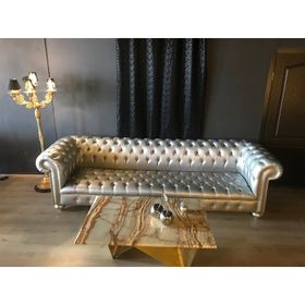 3A Mobilya Silver Chesterfield