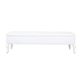 3A Mobilya White Swan Lükens Puf Sehpa