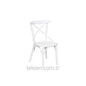 3A Mobilya White Thinny Beyaz Sandalye