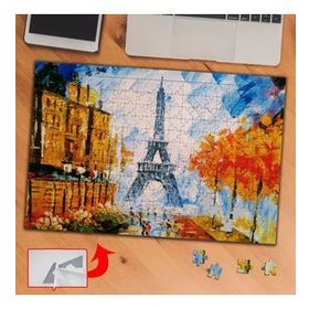 3AD00 Eyfel Kulesi Yağlı Boya 240 Parça Puzzle Yapboz Tablo