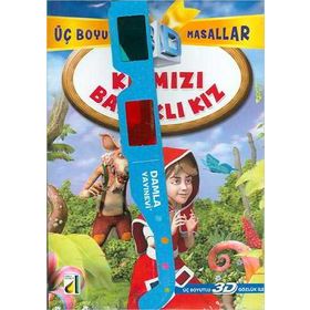 3BM 7 Kırmızı Başlıklı Kız 3D Gözlük ile Damla Yayınevi