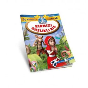 3BM 7 Kırmızı Başlıklı Kız 3D Gözlük ile Damla Yayınevi