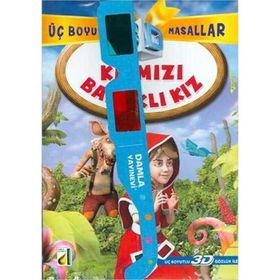 3BM 7 Kırmızı Başlıklı Kız 3D Gözlük ile Damla Yayınevi
