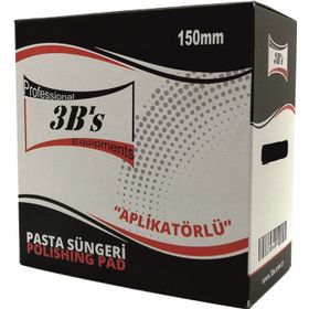 3B's Turuncu Aplikatörlü Pasta Süngeri
