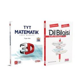 3d 2 Kitap Tyt Matematik ve Akm Dil Bilgisi Soru Bankası Seti