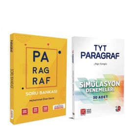 3d 2 Kitap Tyt Paragraf Simülasyon Deneme ve Ankara Kitap Merkezi Paragraf Soru Bankası Seti