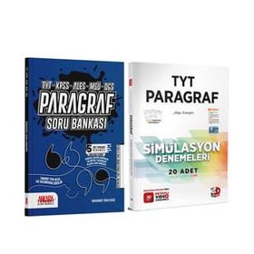 3d 2 Kitap Tyt Paragraf Simülasyon Deneme ve Ankara Kitap Merkezi Paragraf Soru Bankası Seti