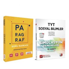 3d 2 Kitap Tyt Sosyal Bilimler Deneme ve Akm Paragraf Soru Bankası Seti