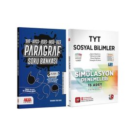 3d 2 Kitap Tyt Sosyal Bilimler Deneme ve Akm Paragraf Soru Bankası Seti