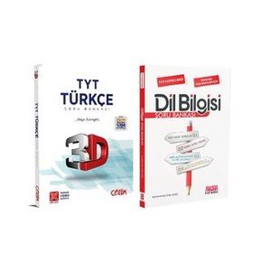 3d 2 Kitap Tyt Türkçe ve Akm Dil Bilgisi Soru Bankası Seti