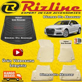 3D Audi A4 A Kalite Bagaj Havuzu