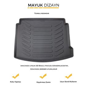 3D Fiat Egea Sedan 3D Bagaj Havuzu