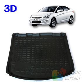 3D Hyundai Accent Blue 3D Bagaj Havuzu