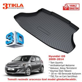 3D Hyundai İ20 3D Bagaj Havuzu