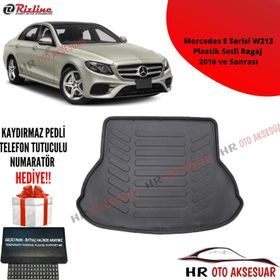 3D Mercedes E Serisi W213 Plastik Setli Bagaj Bagaj Havuzu