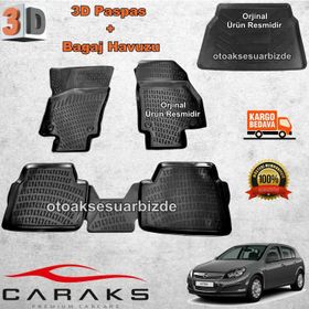3D Opel Astra H HB 3D Bagaj Havuzu