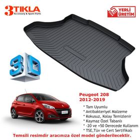 3D Peugeot 208 3D Bagaj Havuzu