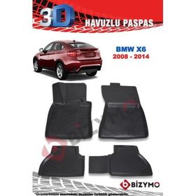 3D RZPY151159 Bmw X6 Havuzlu Paspas