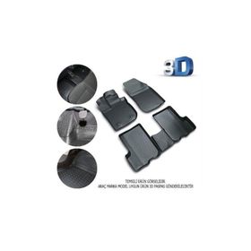 3D RZPY151424 Fiat Egea HB Havuzlu Paspas