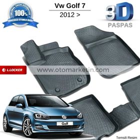 3D RZPY152637 Volkswagen Golf Havuzlu Paspas