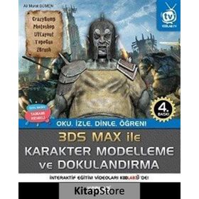 3D Studio Max Karakter Modelleme - Ali Murat Sümen